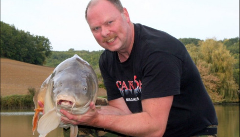 A carp from Mas Bas Main Lake, Sander Beijderwellen, Oct 2019