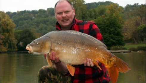 A carp from Mas Bas Main Lake, Sander Beijderwellen, Oct 2019