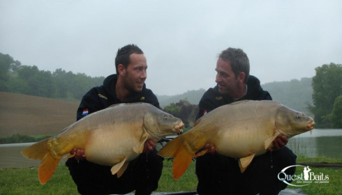 A carp from Mas Bas Main Lake, Mario Pieters, May 2013