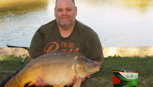 A carp from Mas Bas Main Lake, Martin Rowan, Oct 2016