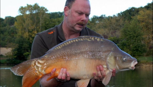 A carp from Mas Bas Main Lake, Sander Beijderwellen, Oct 2019