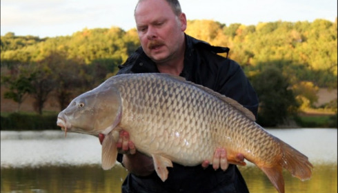 A carp from Mas Bas Main Lake, Sander Beijderwellen, Oct 2019