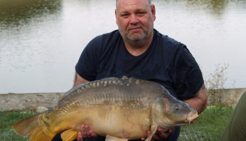 A carp from Mas Bas Main Lake, Martin Rowan, Oct 2016