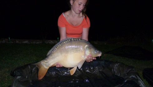 A carp from Mas Bas Main Lake, Mark Cannon, Jul 2014