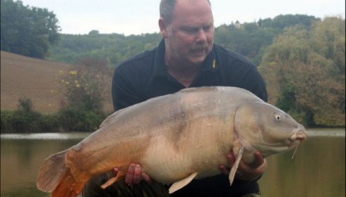A carp from Mas Bas Main Lake, Sander Beijderwellen, Oct 2019