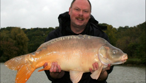 A carp from Mas Bas Main Lake, Sander Beijderwellen, Oct 2019