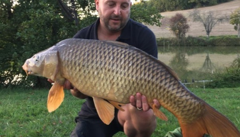 A carp from Mas Bas Main Lake, Alan Hicks, Oct 2017