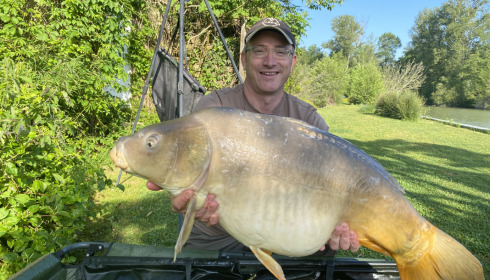 A fish from Mas Bas Main Lake, May 2022