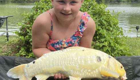 A fish from Mas Bas Main Lake, Aug 2021