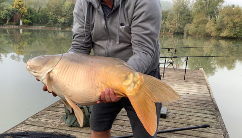 A fish from Mas Bas Main Lake, Oct 2022