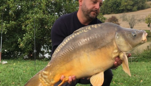 A carp from Mas Bas Main Lake, Alan Hicks, Oct 2017