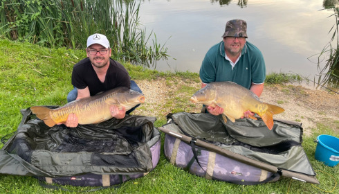 A fish from Mystique, Brace of 30s and a double take, including 34lb linear, Aug 2023