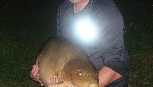 A 45 lb 8 oz carp from Mystique, Sean Jones, Jun 2023