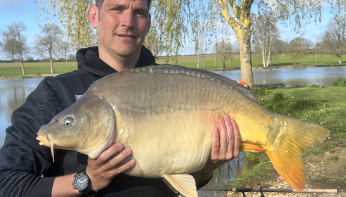A 40 lb fish from Mystique, Apr 2023