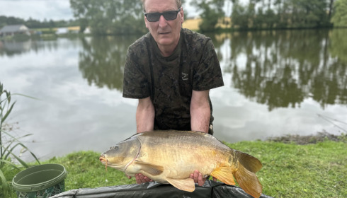A 25 lb carp from Mystique, Chris Browne, Jun 2023