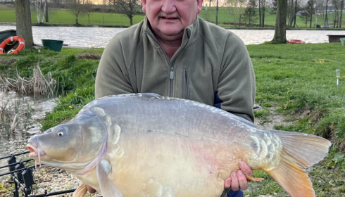 A 43 lb fish from Mystique, Mar 2023