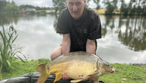 A 27 lb carp from Mystique, Chris Browne, Jun 2023