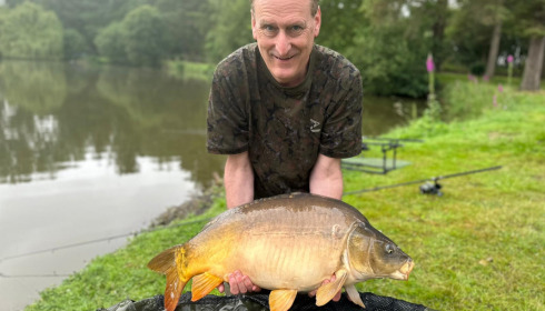 A 27 lb 8 oz carp from Mystique, Chris Browne, Jun 2023