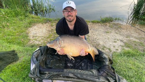 A 38 lb 14 oz fish from Mystique, New pb, Aug 2023