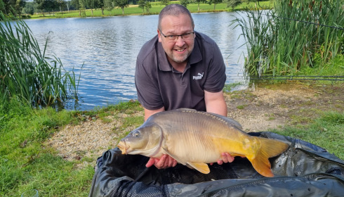 A 32 lb 6 oz fish from Mystique, 1st fish of the trip, new pb, Aug 2023