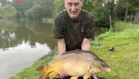 A 27 lb 8 oz carp from Mystique, Chris Browne, Jun 2023