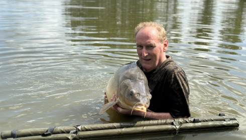A 36 lb carp from Mystique, Chris Browne, Jun 2023