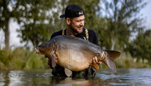A 38 lb fish from Mystique, Jun 2023