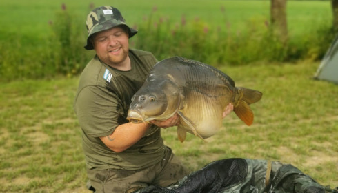 A 35 lb carp from Mystique, Richard Catlow, Jun 2023