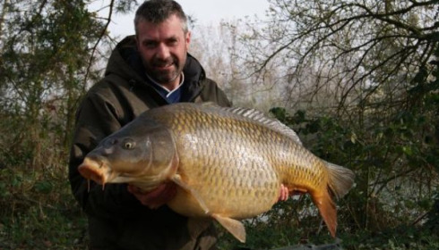 A carp from Old Oaks, Mr Neales & Mr Markham, Mar 2011