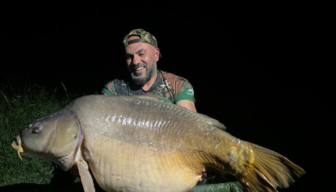 A 56 lb 2 oz carp from Old Oaks, Victor Mihai, May 2023