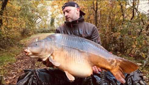 A 51 lb 1 oz carp from Old Oaks, Russ Bonshor, Nov 2018