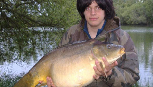 A 27 lb carp from Old Oaks, May 2006