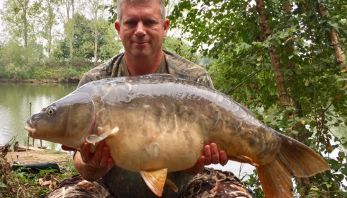A 31 lb 8 oz carp from Old Oaks, Darren Garrett, Sep 2016