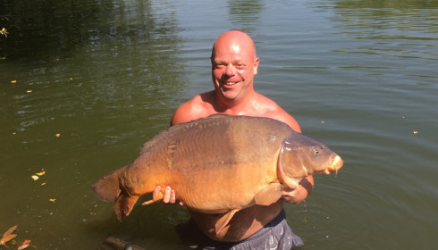 A 51 lb carp from Old Oaks, Jamie Butwell, Aug 2016