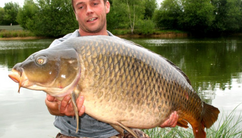 A 52 lb carp from Old Oaks, Scott White, Aug 2015