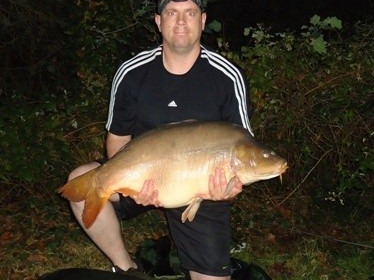 A 40 lb 4 oz carp from Old Oaks, Daz, Sep 2011