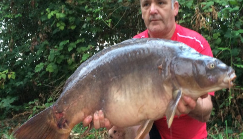 A 41 lb 4 oz carp from Old Oaks, David King, Sep 2015