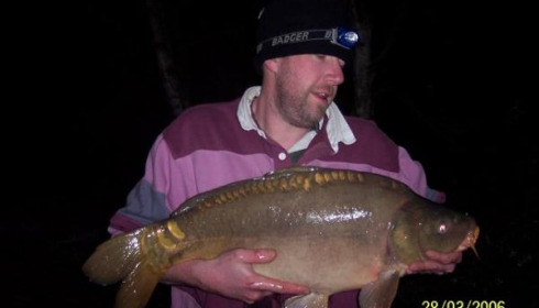 A 23 lb carp from Old Oaks, Mar 2007