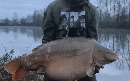 A 57 lb 1 oz carp from Old Oaks, Daman Darby, Mar 2018