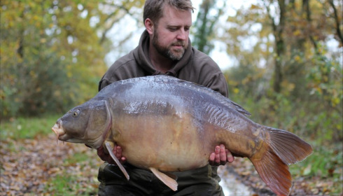 A 48 lb carp from Old Oaks, Gilbert, Nov 2019