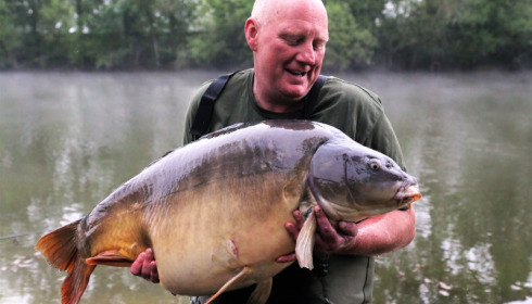 A 51 lb carp from Old Oaks, garry vincent, May 2017