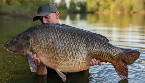 A 62 lb fish from Old Oaks, Fox common, Sep 2022