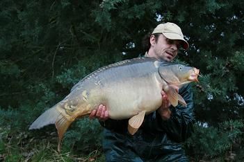 A 37 lb carp from Old Oaks, Jan 2007