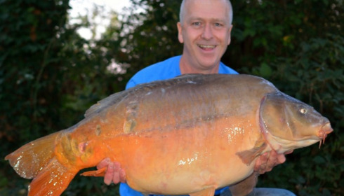 A 52 lb 4 oz carp from Old Oaks, Rick, Oct 2014