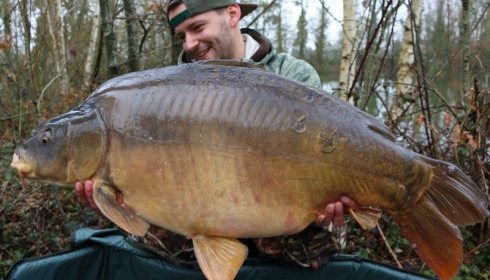 A 51 lb carp from Old Oaks, Nico Scheeler, Apr 2016