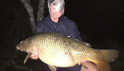 A 58 lb carp from Old Oaks, pauline young, Oct 2019