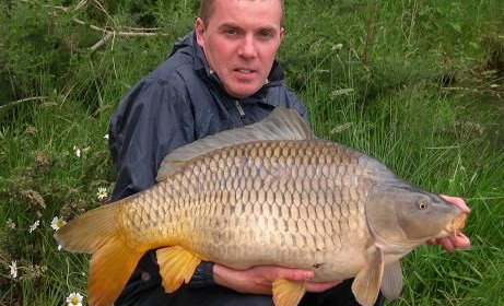A 31 lb 4 oz carp from Old Oaks, May 2007