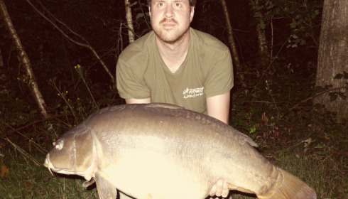 A 47 lb carp from Old Oaks, Matthew Tibbles, Aug 2014