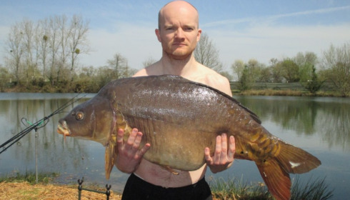 A 47 lb 4 oz carp from Old Oaks, Matthew Rhodes, Apr 2015