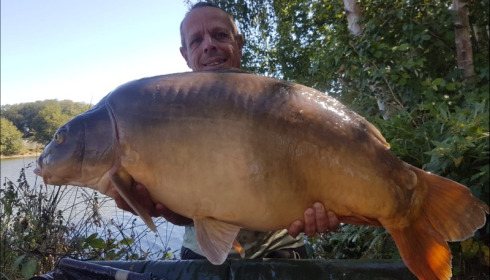 A 47 lb carp from Old Oaks, Kevin Stevenson, Sep 2019